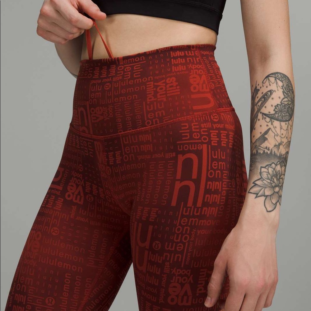 NWT Lululemon Wunder Train Contour Fit High-Rise Tight 25"